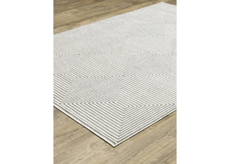 Montecito 9'10" x 12'10" Gry Rug