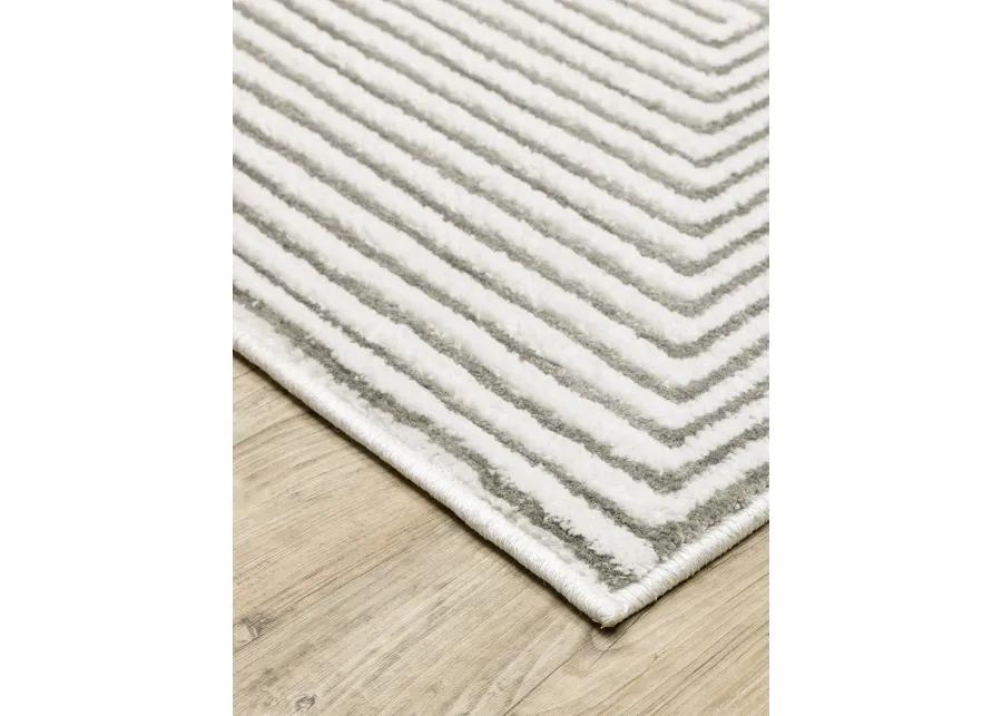 Montecito 9'10" x 12'10" Gry Rug