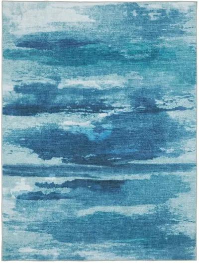 Sumter 7'6" x 10' Blue Rug