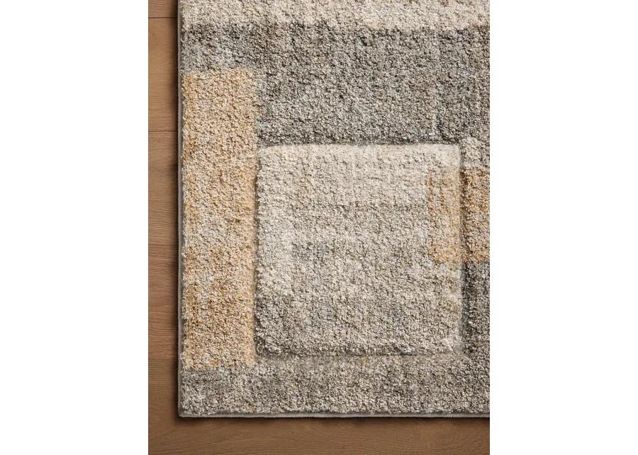 Silas SLA-06 Stone / Wheat 7''10" x 10' Rug by