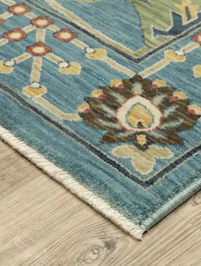 Francesca 5'3" x 7'6" Blue Rug