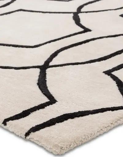 City Arae White 9' x 12' Rug