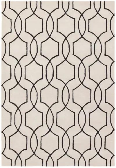 City Arae White 9' x 12' Rug