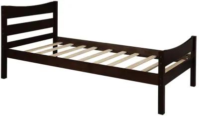 Merax Wood Platform Bed with Headboard and Wooden Slat Support