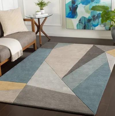 Forum FM-7224 7'6' x 9'6' Blue Rug