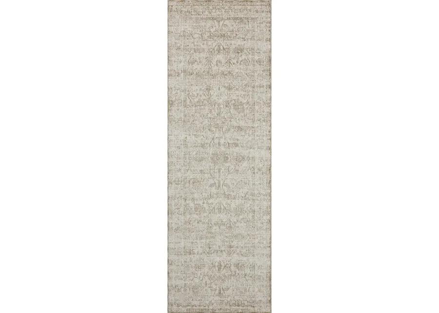 Honora Ivory/Natural 2'7" x 8'0" Runner Rug by Amber Lewis x Loloi