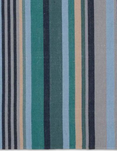 Mazarro Sergio Blue 3' x 8' Runner Rug