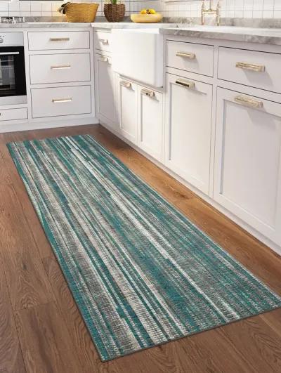 Amador AA1 Teal 2'6" x 12' Rug