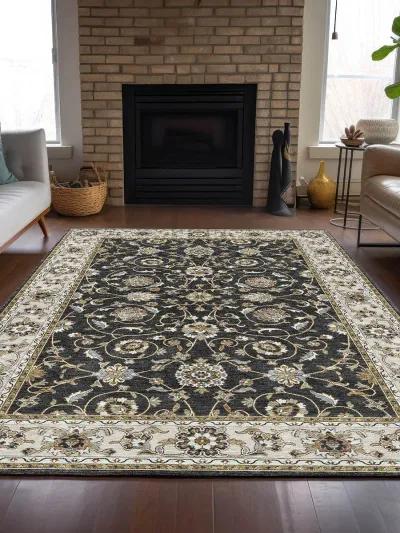 Hatay HY1 Black 2'3" x 7'6" Rug