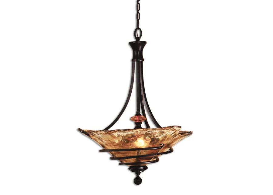 Uttermost Vitalia 3 Lt Oil Rubbed Bronze Pendant