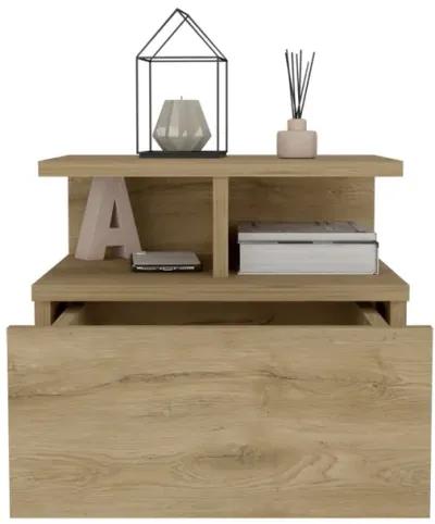 Nightstand Floating Flopini, Bedroom, Macadamia