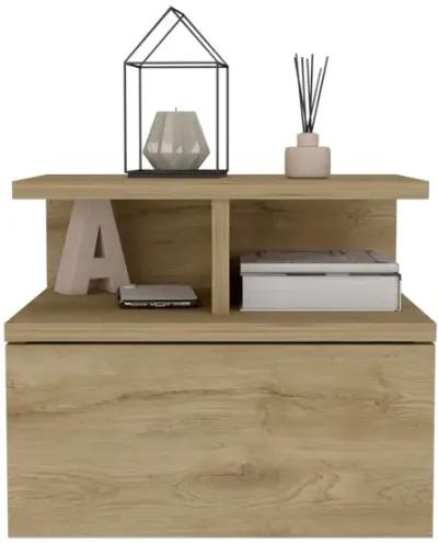 Nightstand Floating Flopini, Bedroom, Macadamia