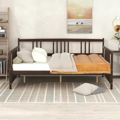 Merax Full Size Daybed with Support Legs