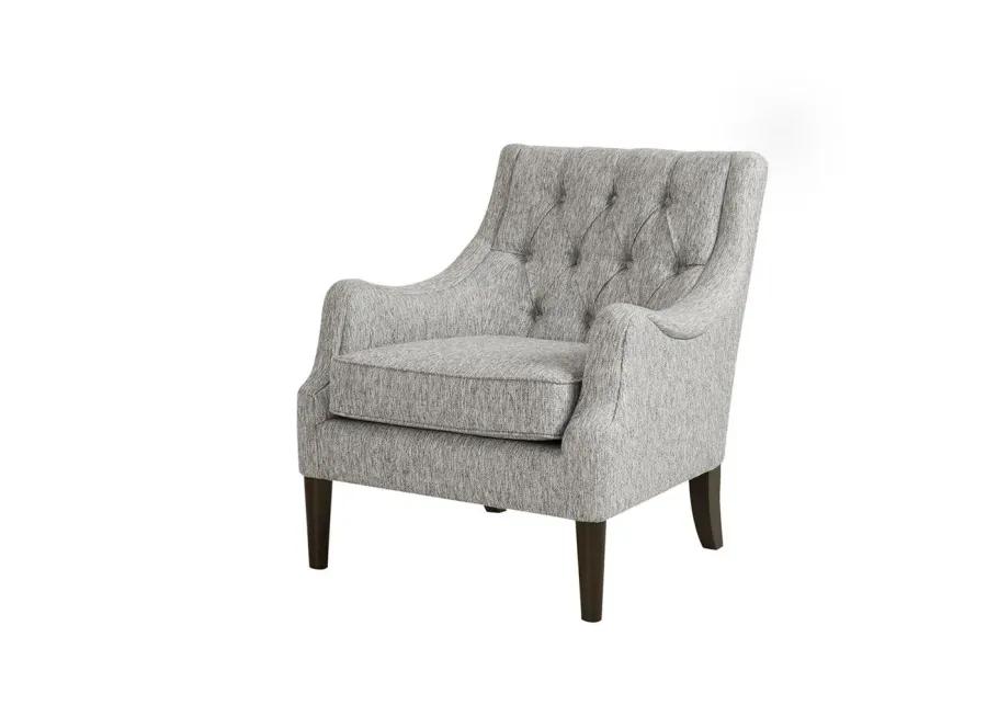 Belen Kox Vintage Button Tufted Accent Chair, Belen Kox