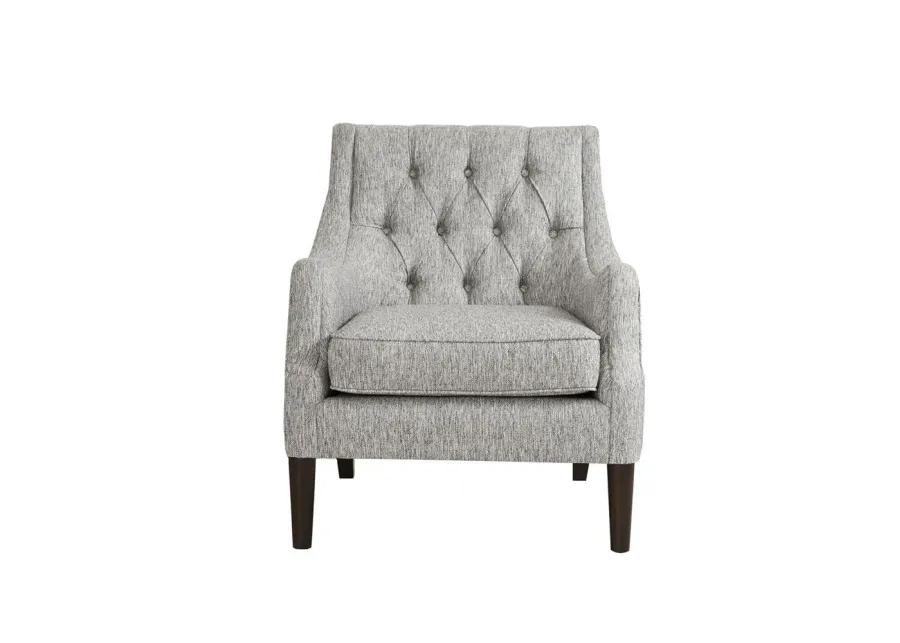 Belen Kox Vintage Button Tufted Accent Chair, Belen Kox