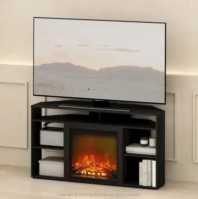 Electric Fireplace Corner TV Stand, Entertainment Center for TV up to 55 Inch