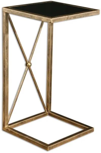 Uttermost Zafina Gold Accent Table