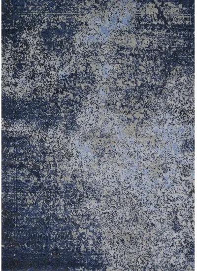 Viera VR07 Grey/Navy 3'10" x 5'7" Rug