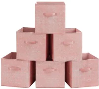 Non-Woven Fabric Storage Cubes with Double Handles