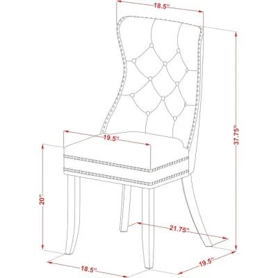 3 Piece Dinette Set for Small Spaces Contains a Square Dining Table