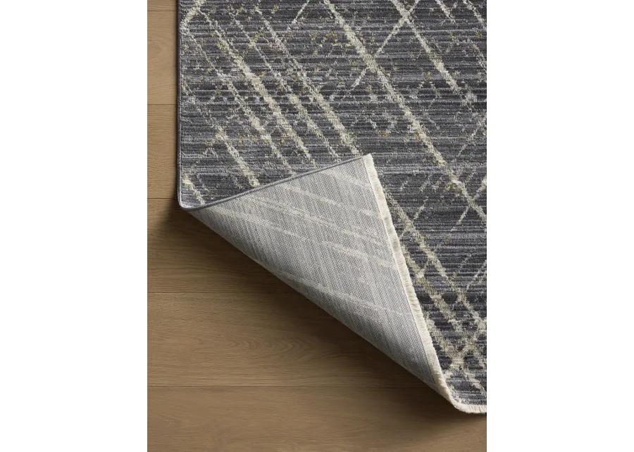 Wade WAE-04 Midnight / Beige 2''3" x 3''10" Rug by Loloi II