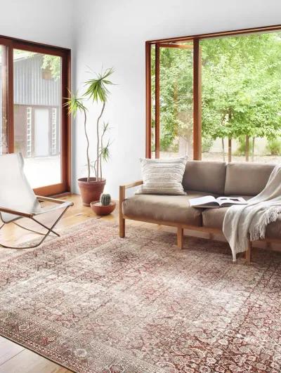 Layla LAY11 Cinnamon/Sage 3'6" x 5'6" Rug by Loloi II