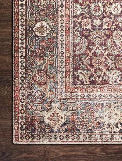 Layla LAY11 Cinnamon/Sage 3'6" x 5'6" Rug by Loloi II