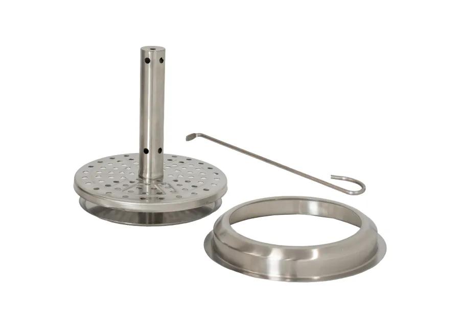 Triple Burn Stainless Steel Smokeless Fire Pit