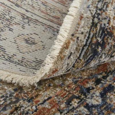 Kaia 39GMF Tan/Orange/Blue 2' x 3' Rug