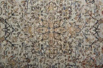 Kaia 39GMF Tan/Orange/Blue 2' x 3' Rug