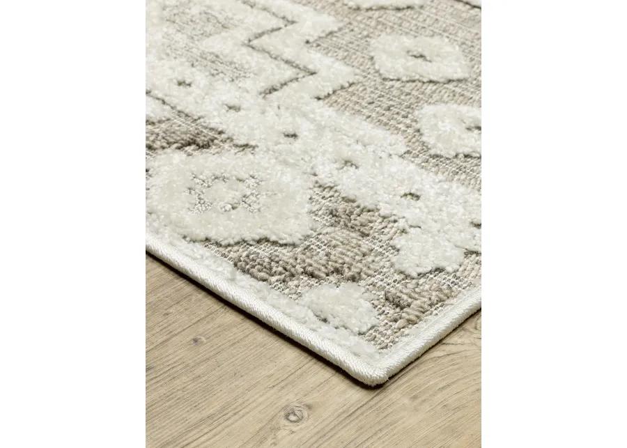 Tangier 9'10" x 12'10" Beige Rug