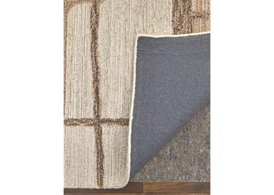 Pollock 8954F 2' x 3' Ivory/Brown/Tan Rug