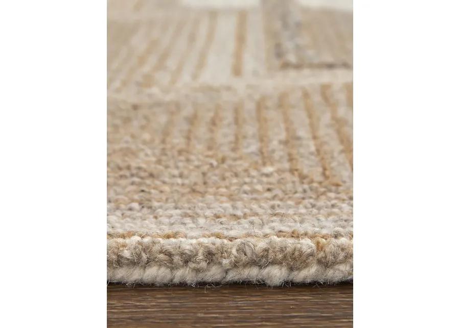 Pollock 8954F 2' x 3' Ivory/Brown/Tan Rug