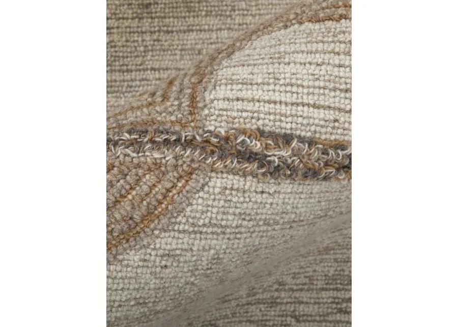 Pollock 8954F 2' x 3' Ivory/Brown/Tan Rug