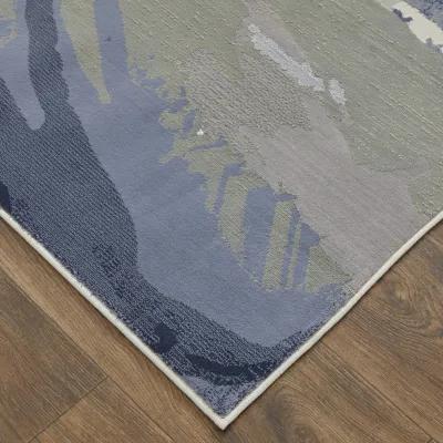 Clio 39K2F Blue/Gray/Ivory 9' x 12' Rug