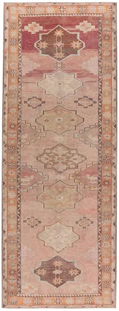 Canteena Jesse Orange 3'1" x 8' Runner Rug