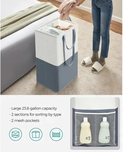 Set of 2 Laundry Baskets for Convenient and Organized Washing