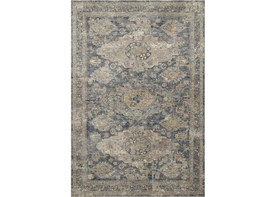 Gaia GAA02 Denim/Taupe 6'7" x 9'10" Rug