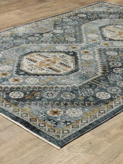 Aberdeen 2' x 3' Blue Rug