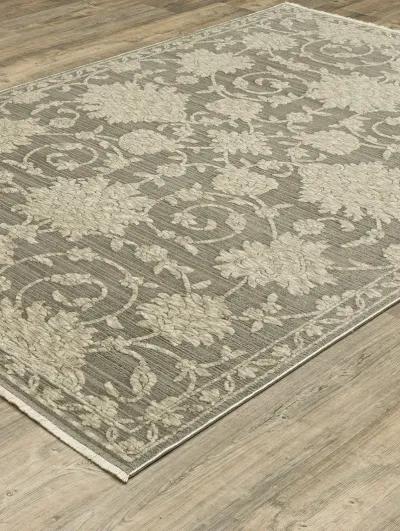 Capella 7'10" x 10'10" Grey Rug