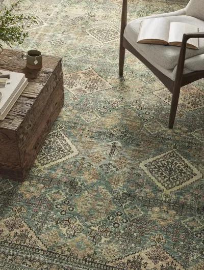 Sinclair SIN03 Turquoise/Multi 8'6" x 11'6" Rug