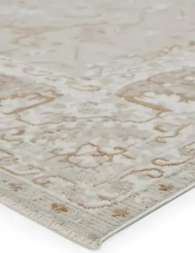 En Blanc Dhaval Gray 5'3" x 7'6" Rug