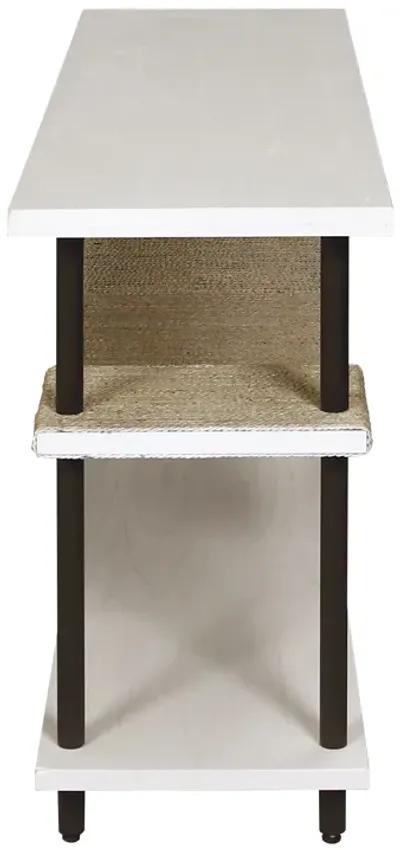 Riverview White Console Table