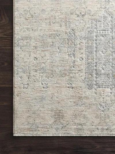 Pandora PAN02 Ivory/Mist 6'3" x 8'10" Rug