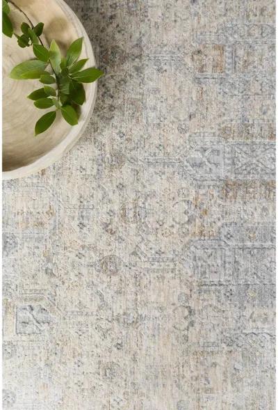 Pandora PAN02 Ivory/Mist 6'3" x 8'10" Rug