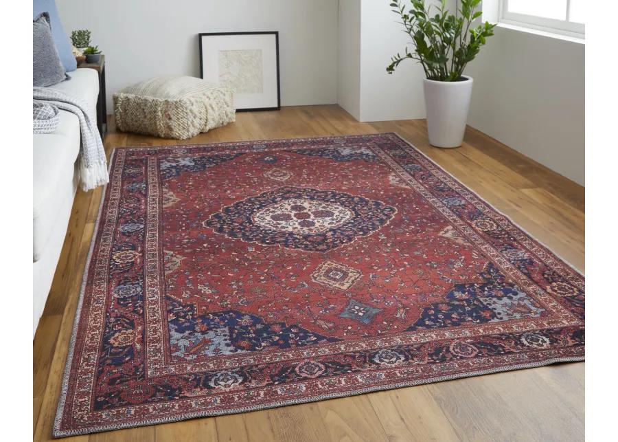 Rawlins 39HDF Red/Blue/Tan 5'3" x 7'6" Rug