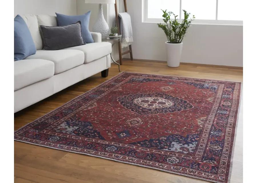 Rawlins 39HDF Red/Blue/Tan 5'3" x 7'6" Rug