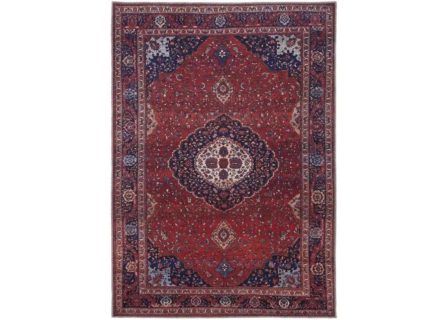 Rawlins 39HDF Red/Blue/Tan 5'3" x 7'6" Rug