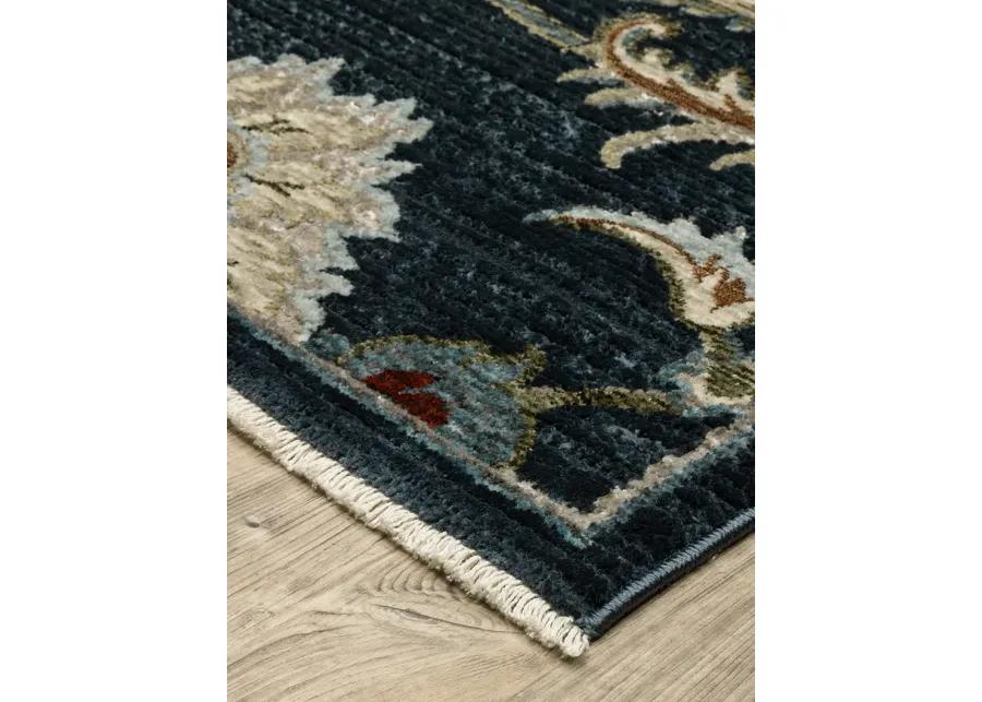 Capella 6'7" x 9'6" Blue Rug