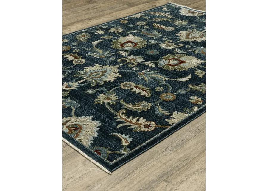 Capella 6'7" x 9'6" Blue Rug